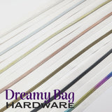 #5 Reißverschlussband Vanille mit Nylonzähnen