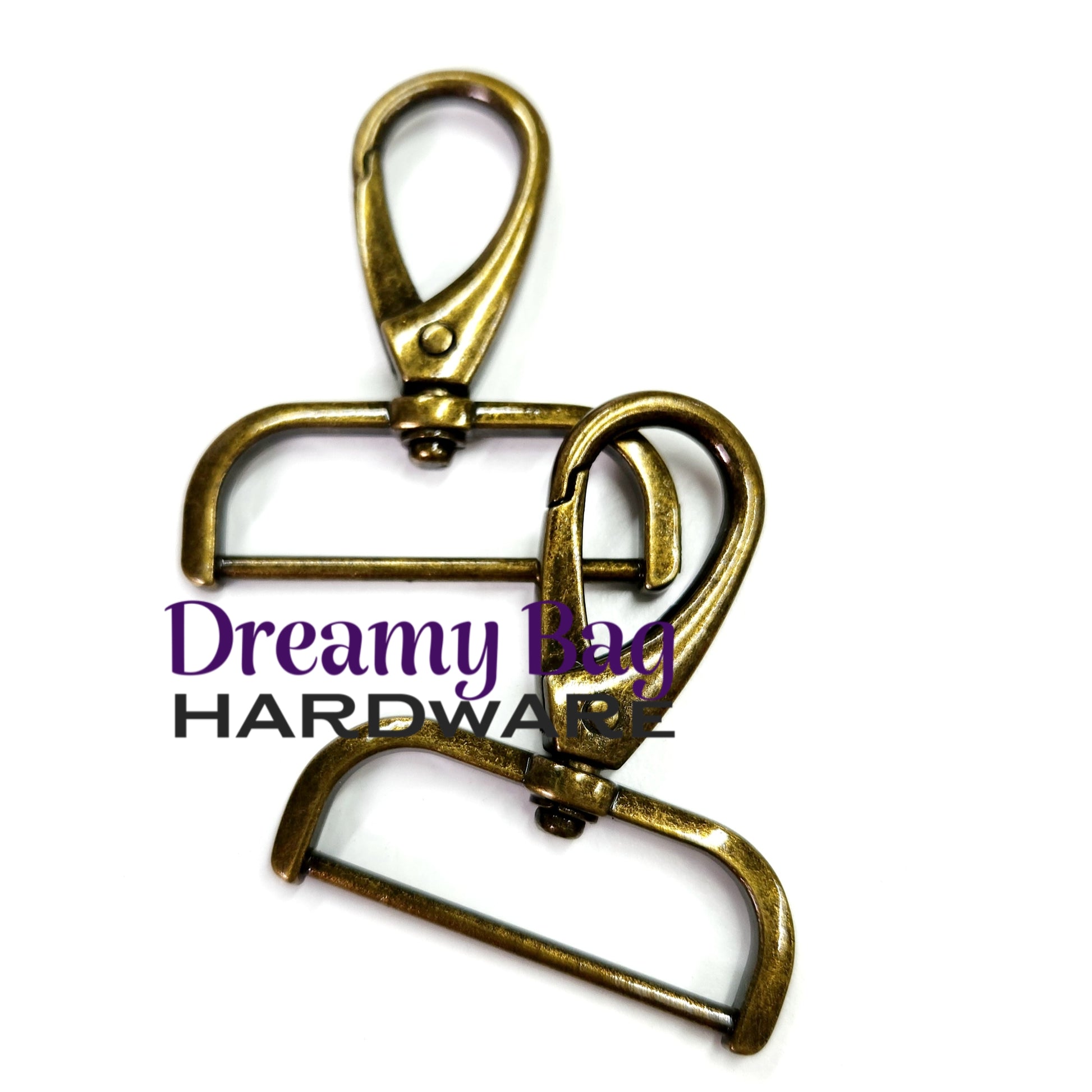 38mm (1.5") Swivel Clips D Bar
