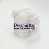 #5 Reißverschlussband Vanille mit Nylonzähnen