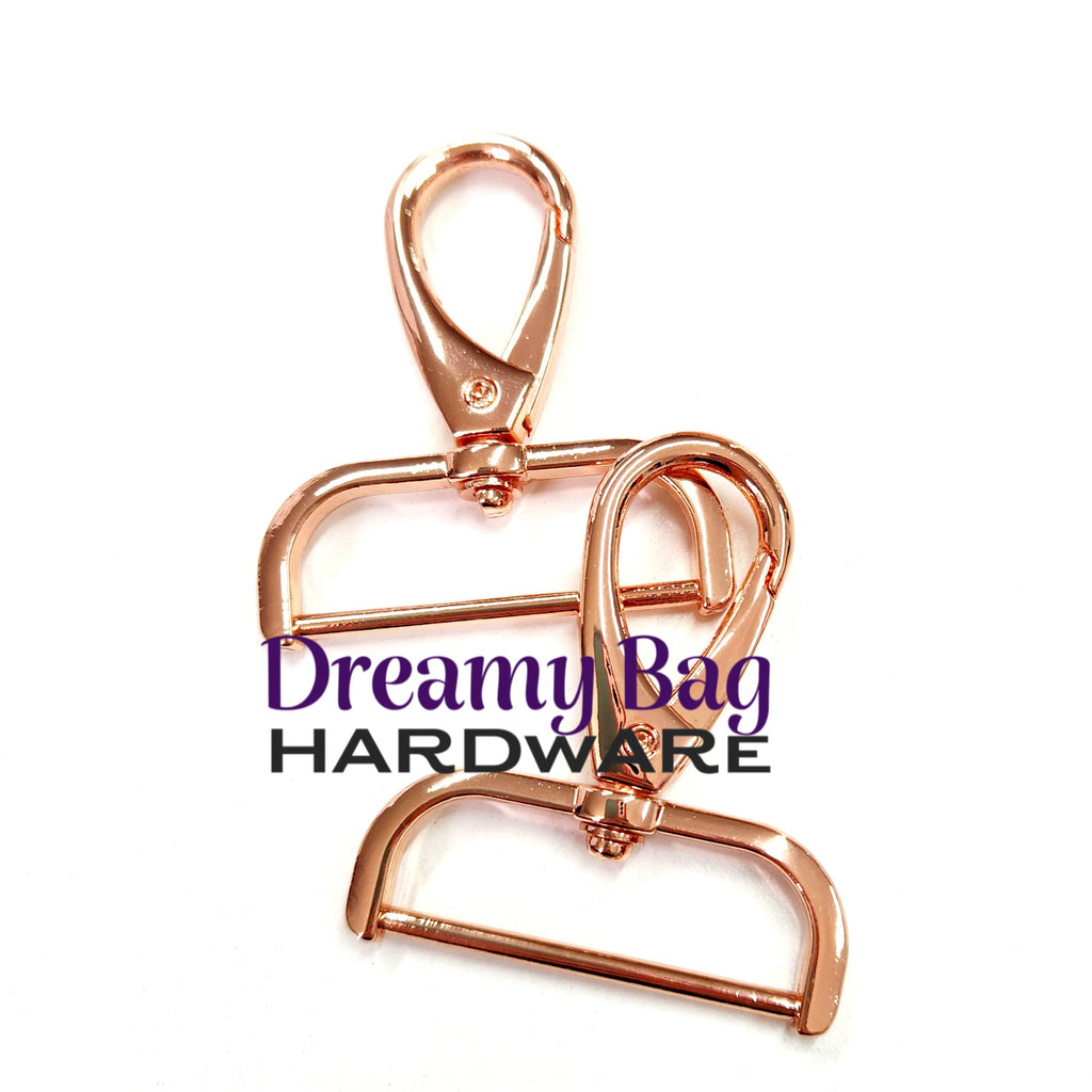 38mm (1.5") Swivel Clips D Bar