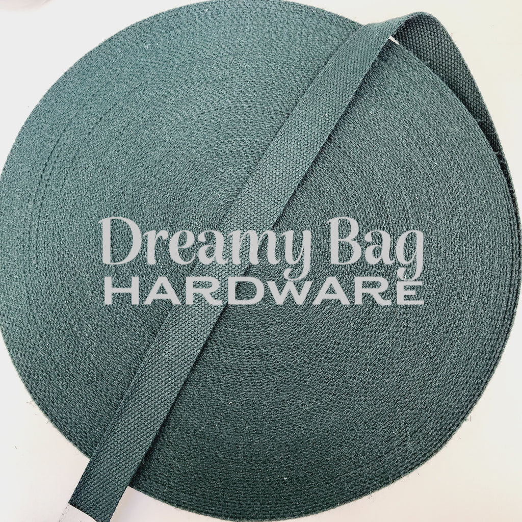 25mm (1") Cotton Canvas Webbing