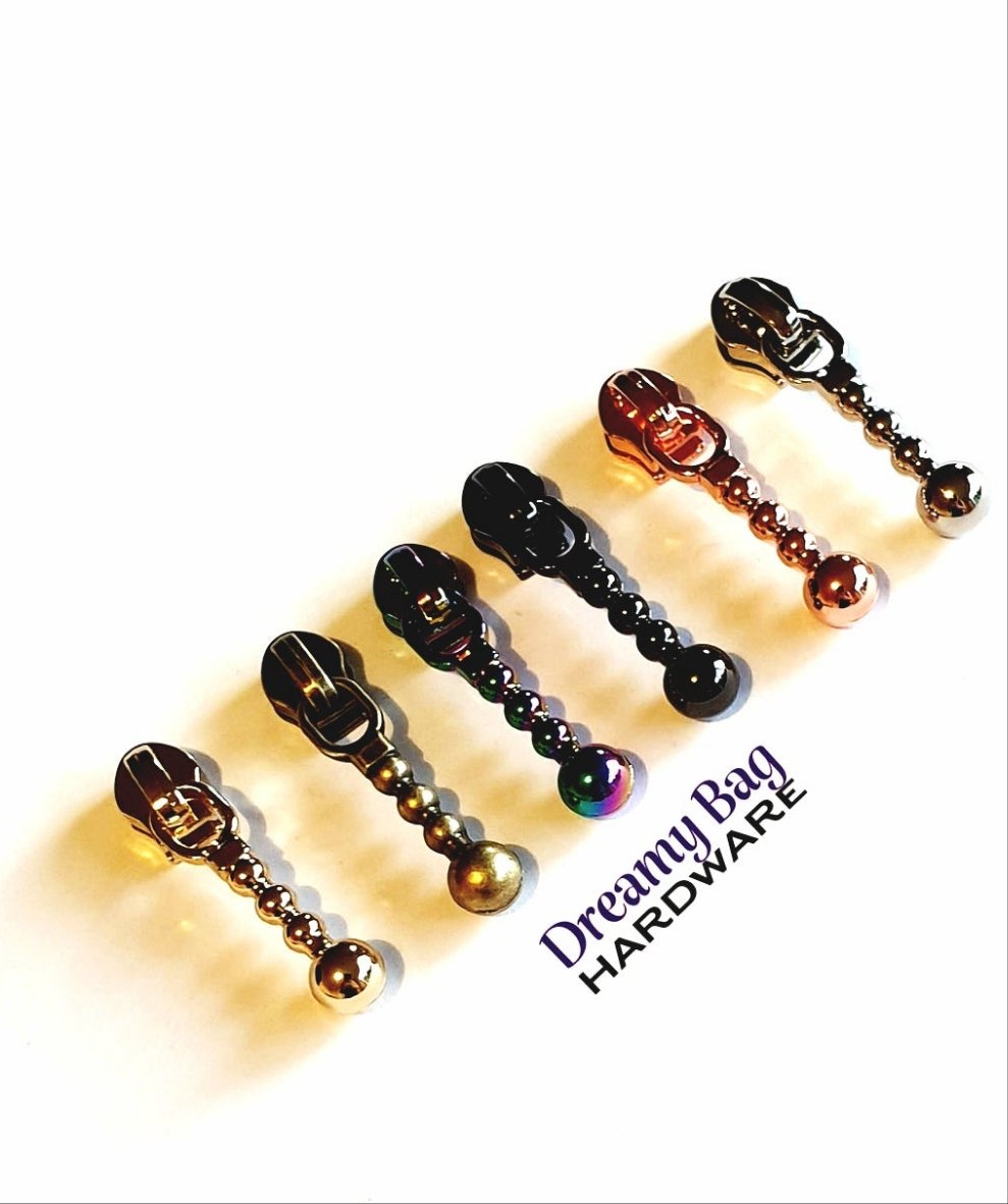 #3 and #5 Zipper Pull Bead