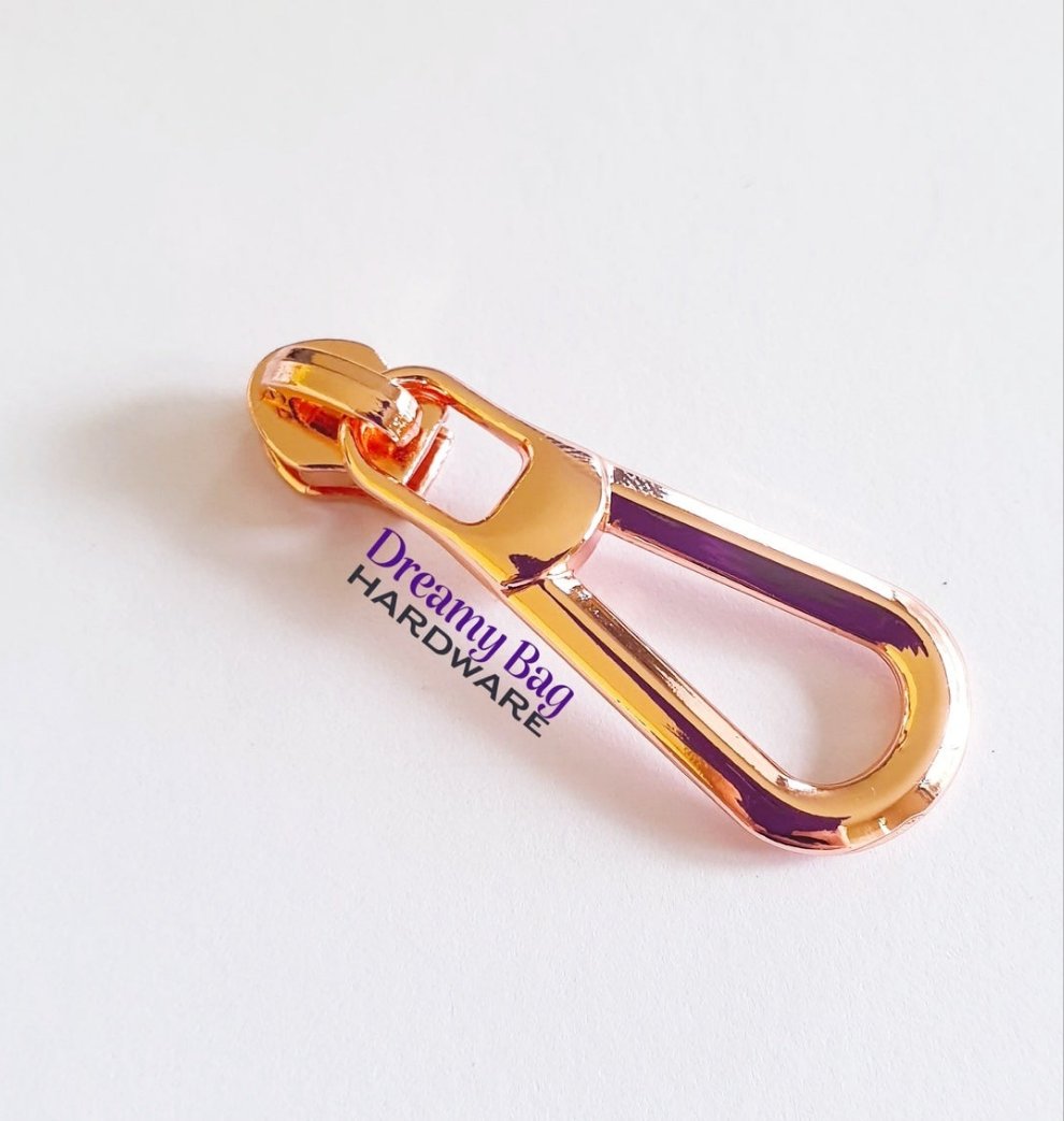 #3 and #5 Zipper Pull Pearl Drop