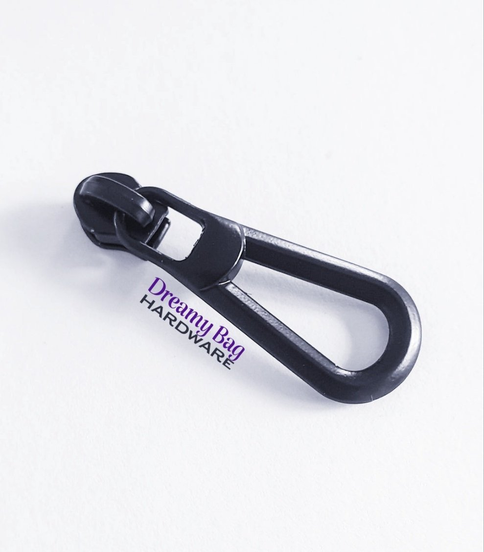 #3 and #5 Zipper Pull Pearl Drop