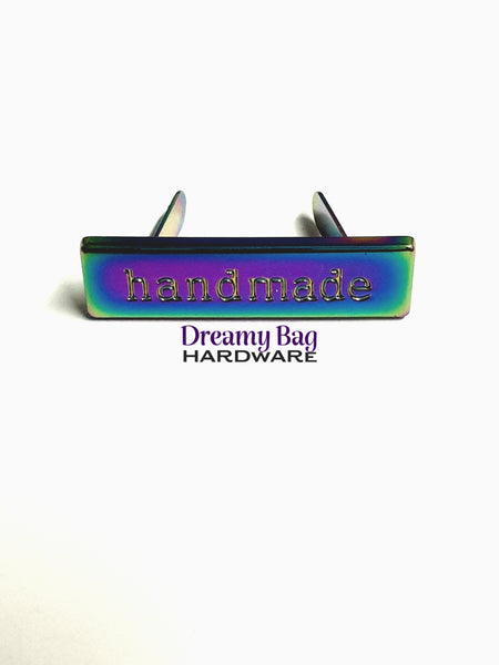Handmade metal labels