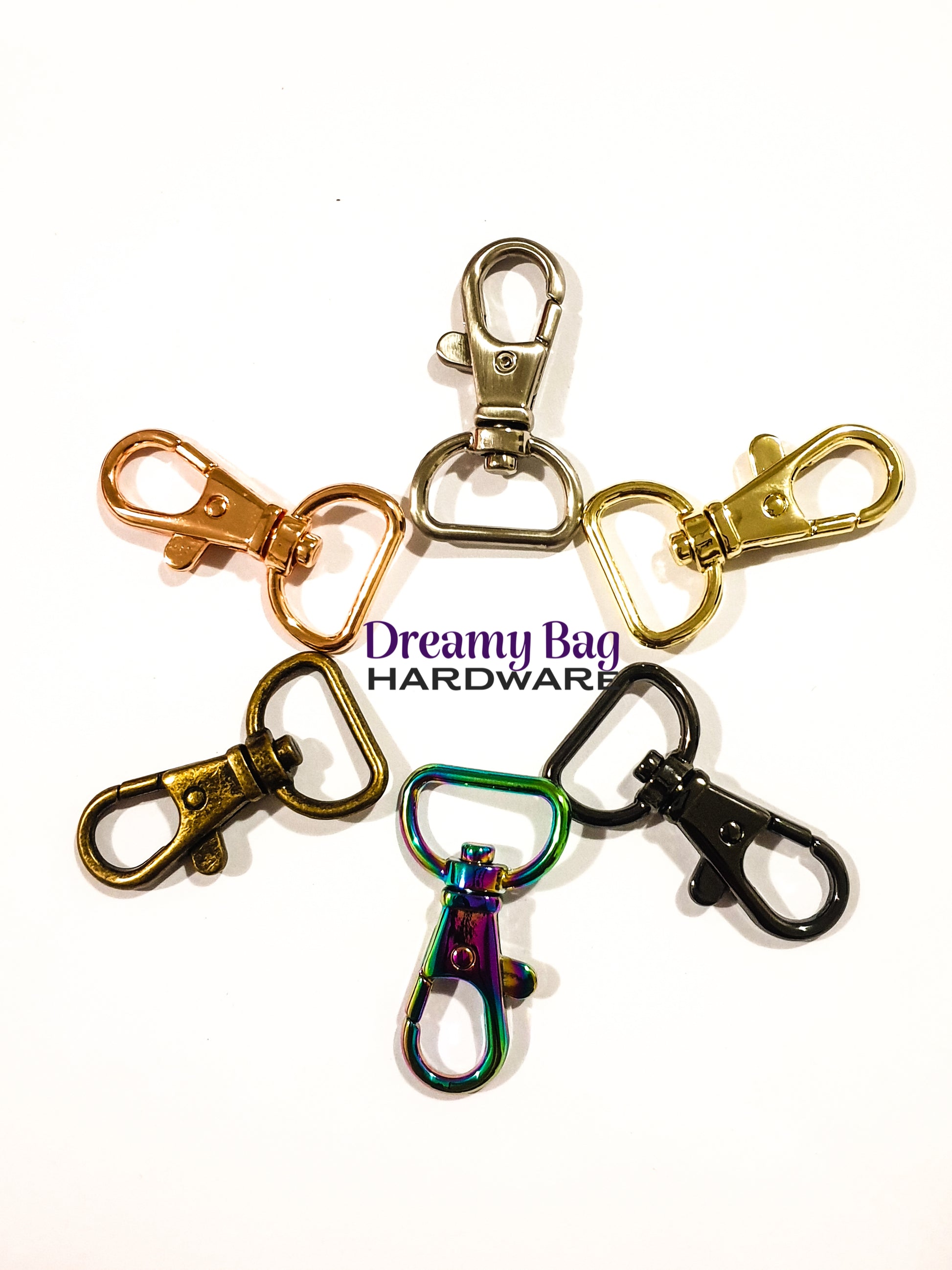 15mm Trigger Swivel Snap Clips