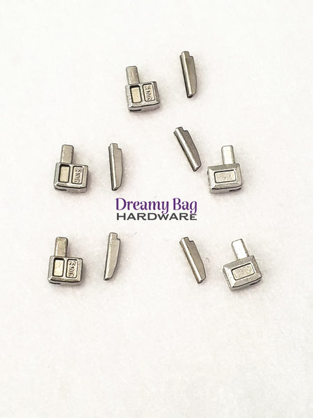 #5 Separating zipper box pin sets
