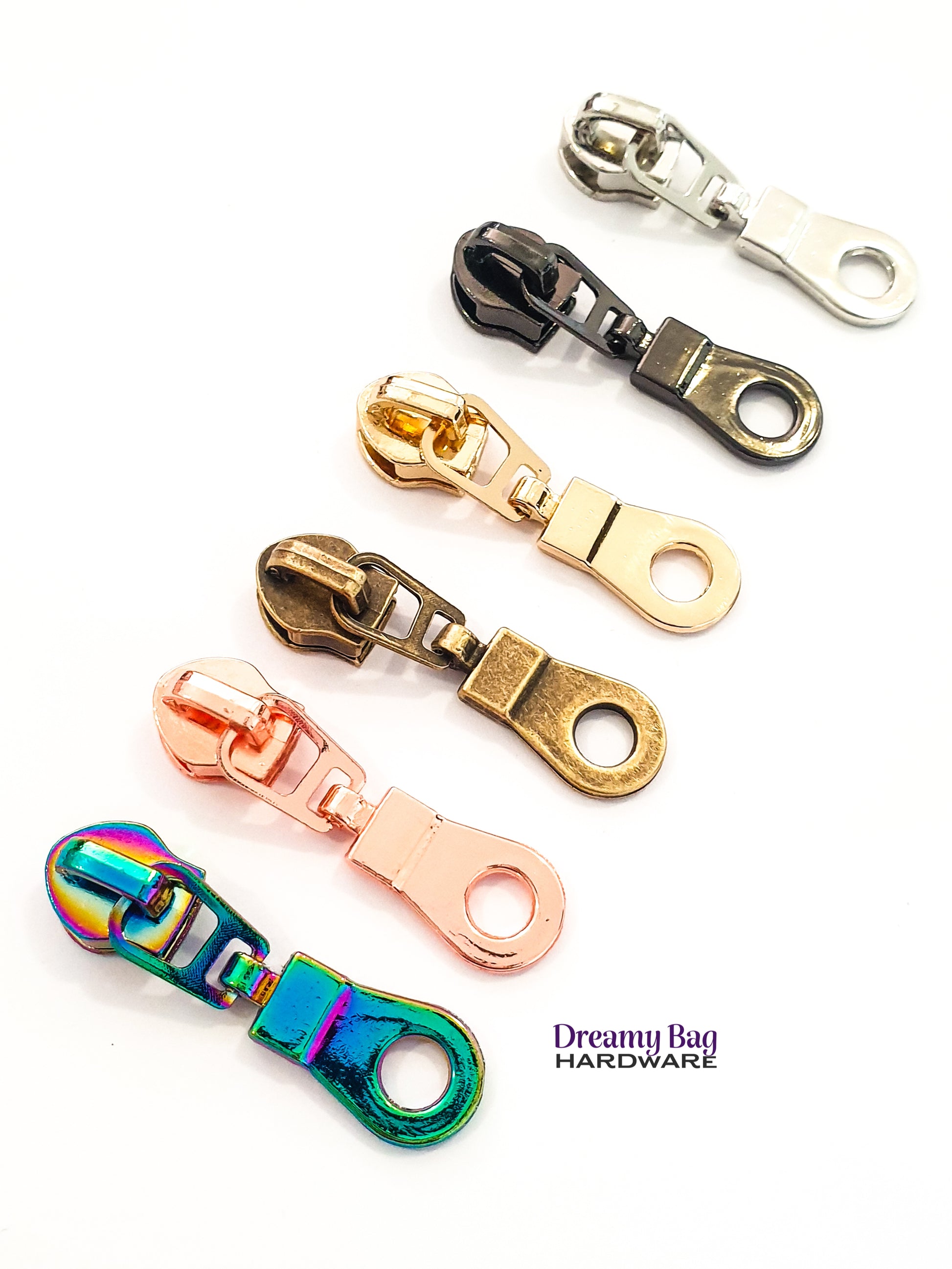 #3 and #5 Zipper Pull Donut