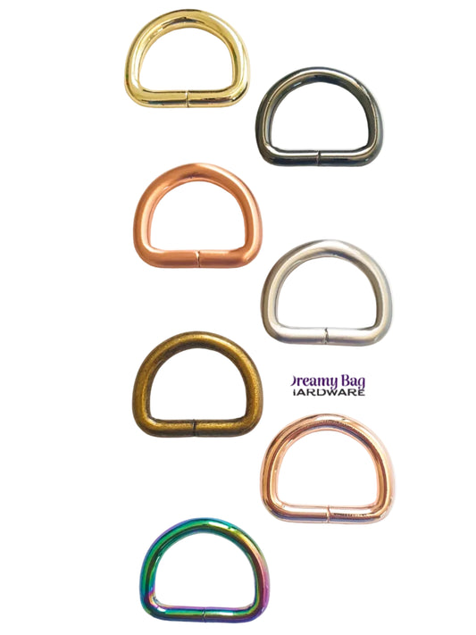 25mm (1") D Rings