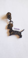 #5 Zipper Pull Dachshund Dog (Custom Designed)