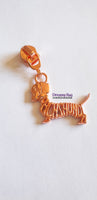 #5 Zipper Pull Dachshund Dog (Custom Designed)