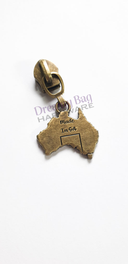 #5 Zipper Pull Made in SA