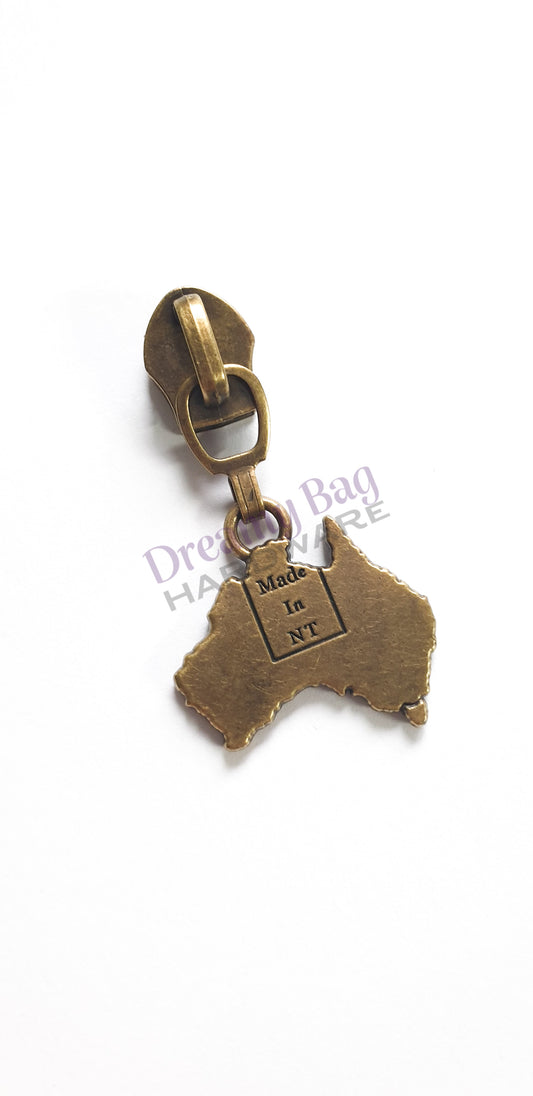 #5 Zipper Pull Made in  NT