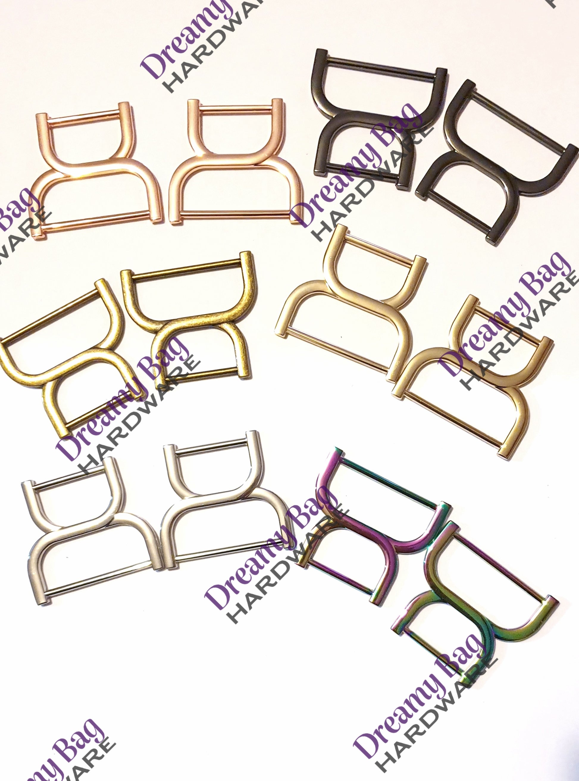 25mm/38mm (1"/1.5") 8 Shaped Strap D Connector