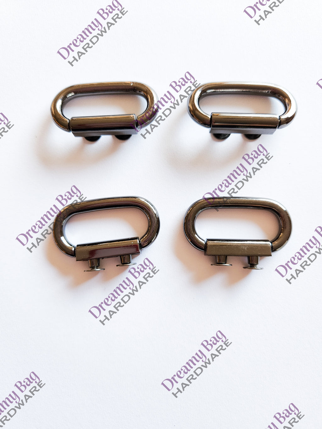 25 mm (1 Zoll) ovaler schmaler Riemenverbinder, 4er-Pack (Sonderanfertigung)
