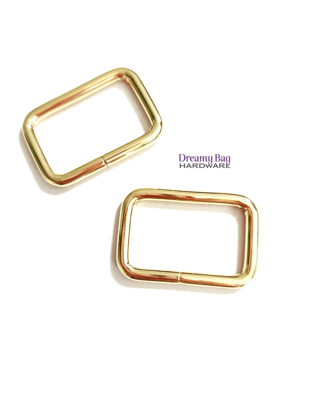 32mm (1.25") Rectangle Rings 2 pack