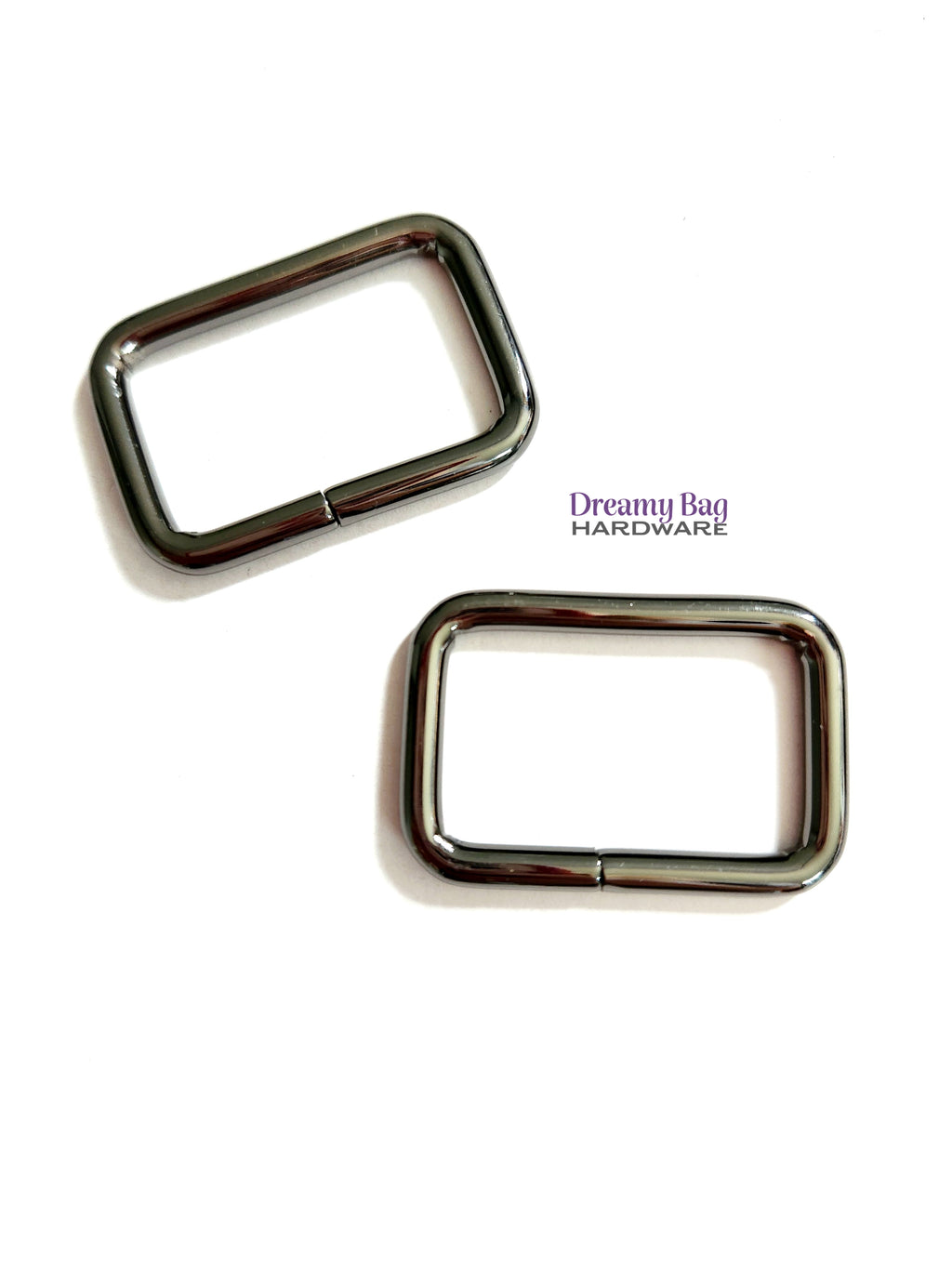 32mm (1.25") Rectangle Rings 2 pack