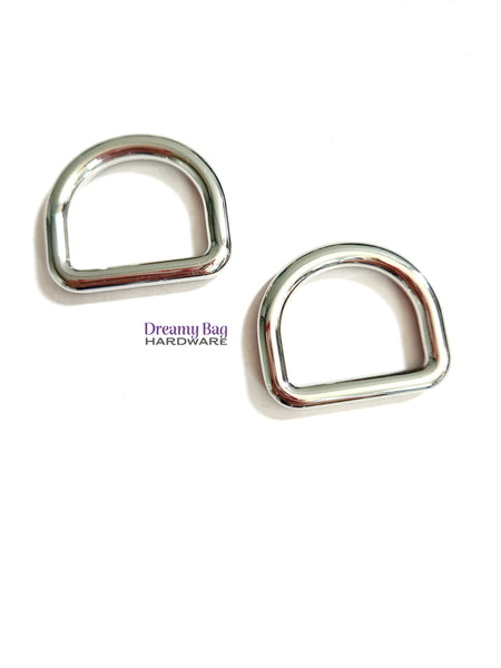 25mm (1") D rings Solid Welded
