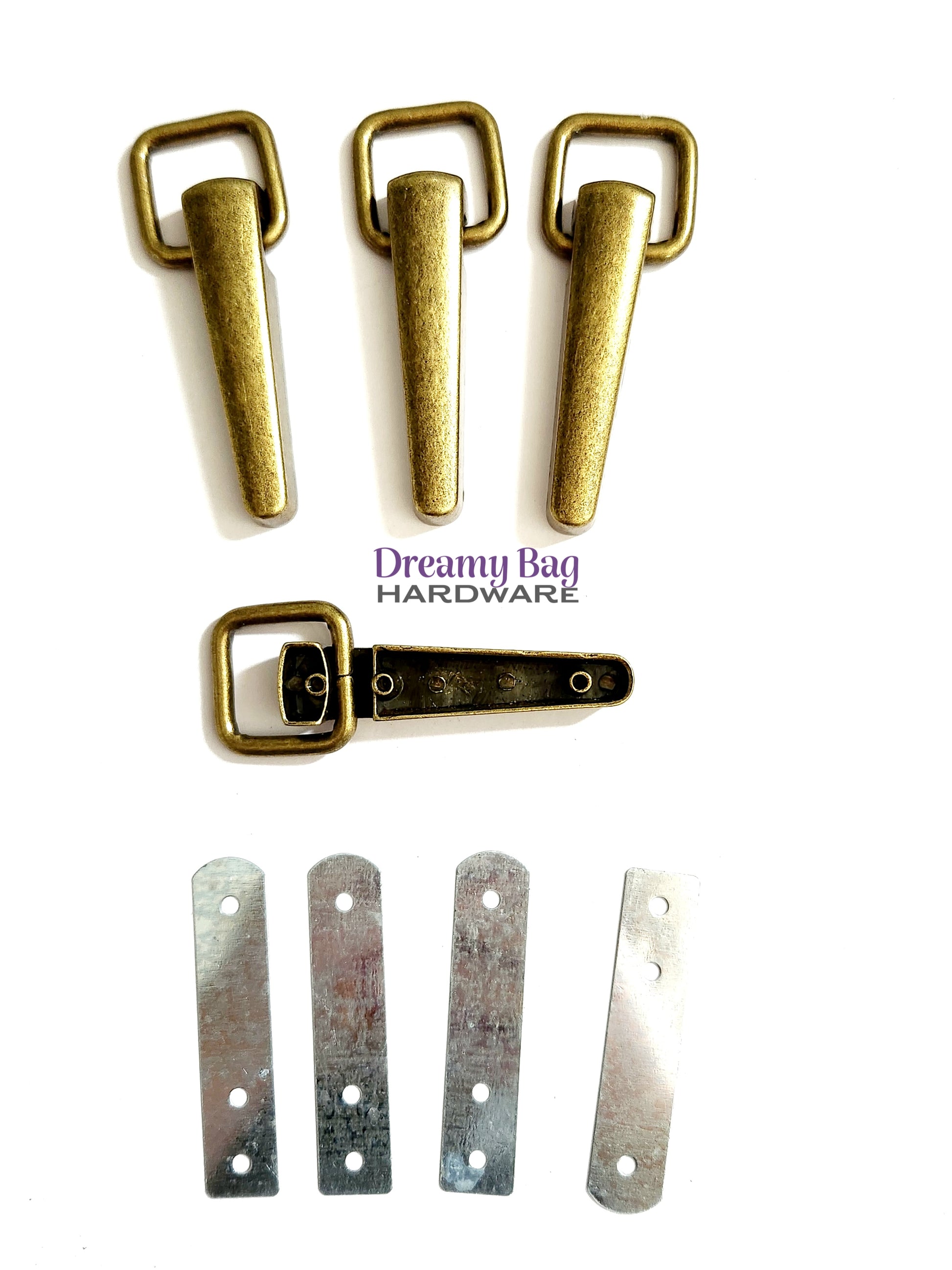 Short Pointed 20mm (3/4") Strap Connector