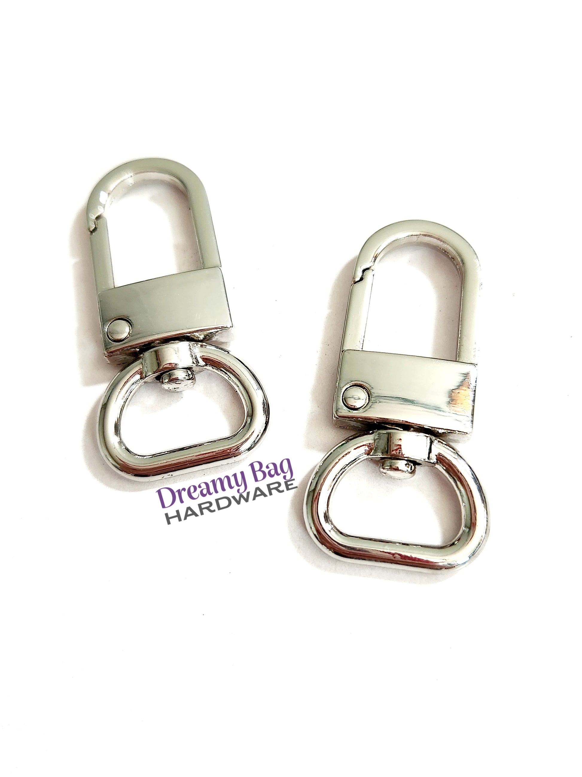 15mm Slim Swivel Snap Clips